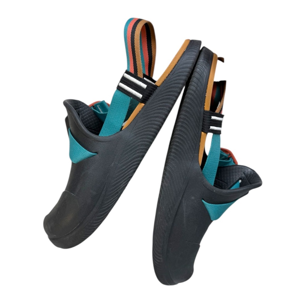 Chaco Men's Chillos Clog in Retro Black in men’s size 12 black multi - Picture 9 of 12